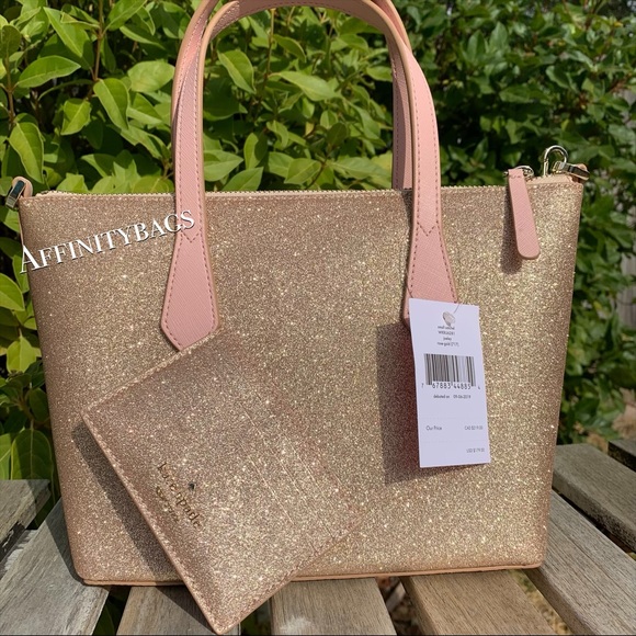 Kate spade set small joeley glitter satchel card - Picture 4 of 8